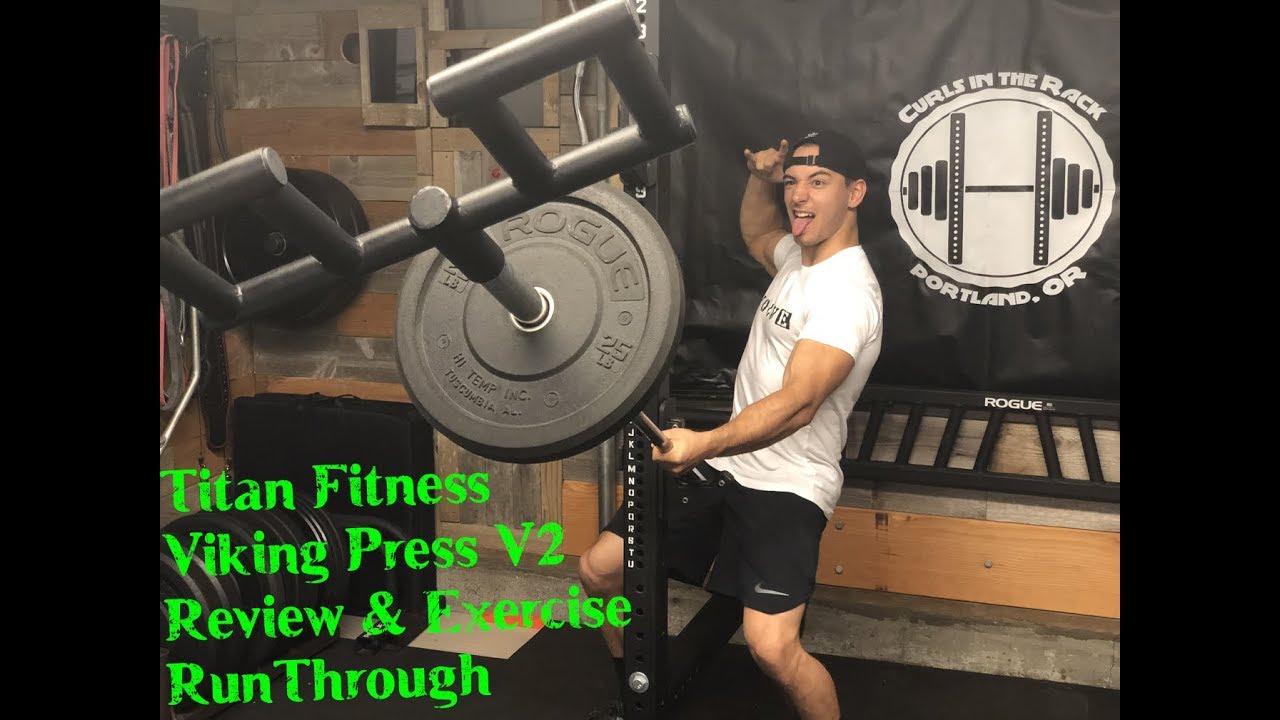 Viking Press V2 (Titan Fitness) Review & Exercise Run Through