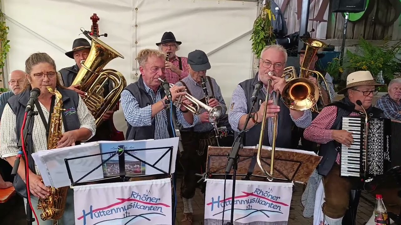 Hoch auf den Bergeshöh´n-Hüttenmusikanten-Mostalm-04.08.2025