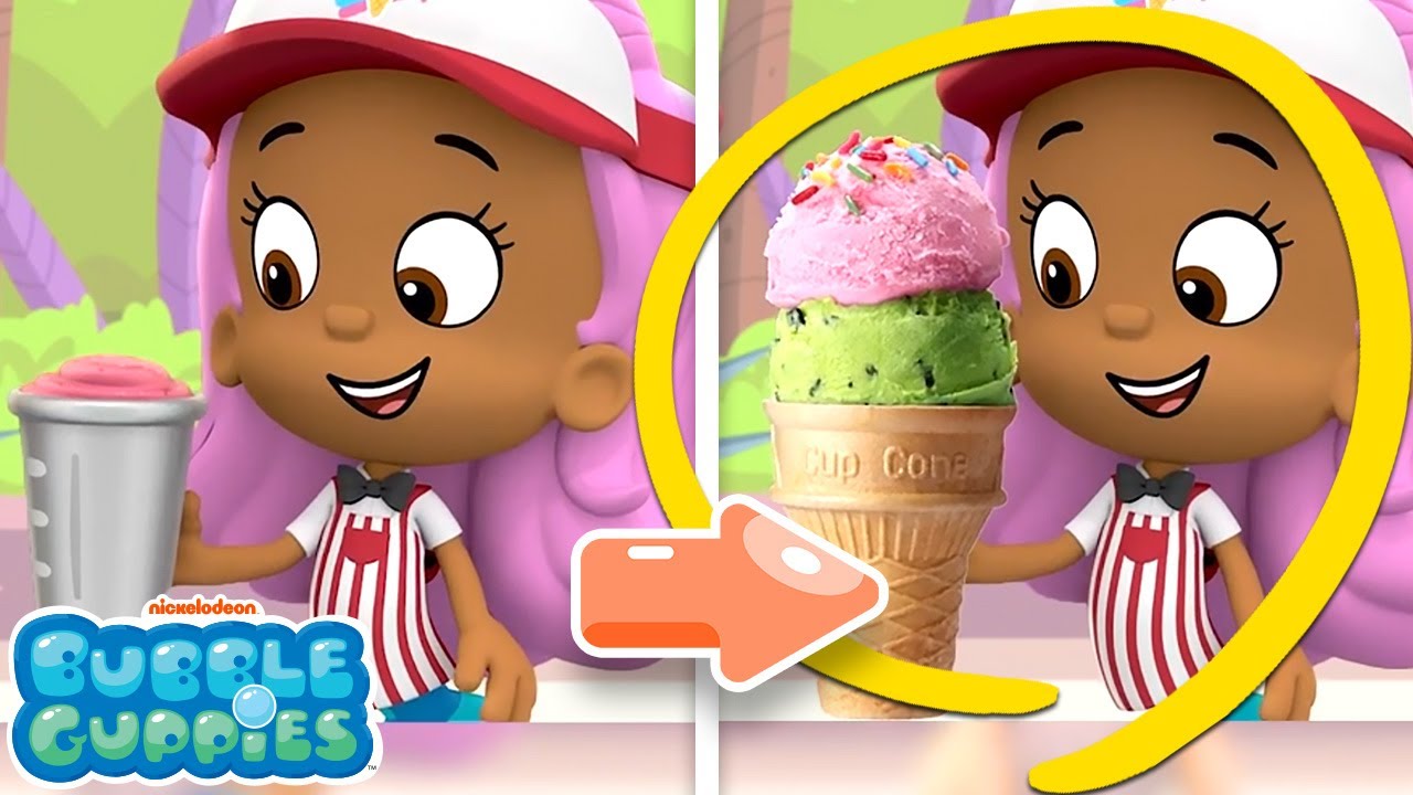 Ice Cream Spot the Difference with Molly! 🍦 30 Minute Compilation | Bubble Guppies