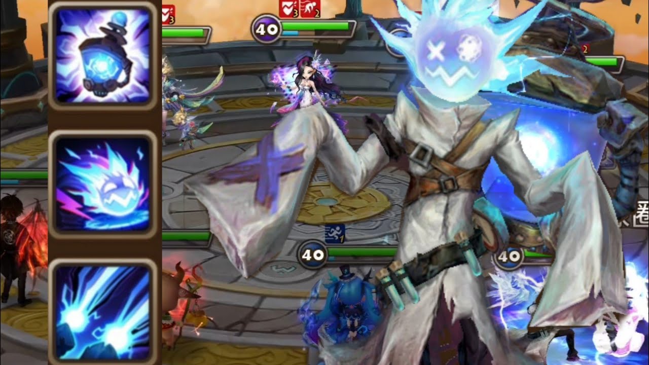 魔靈召喚 | 全新魔靈 | 水等離子博士 | 搶全體狀態 | 全體破防 | Summoners War