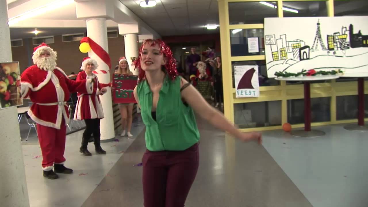 Christmas Lipdub rsg de Borgen, Nijeborg, Leek, kerstmedley