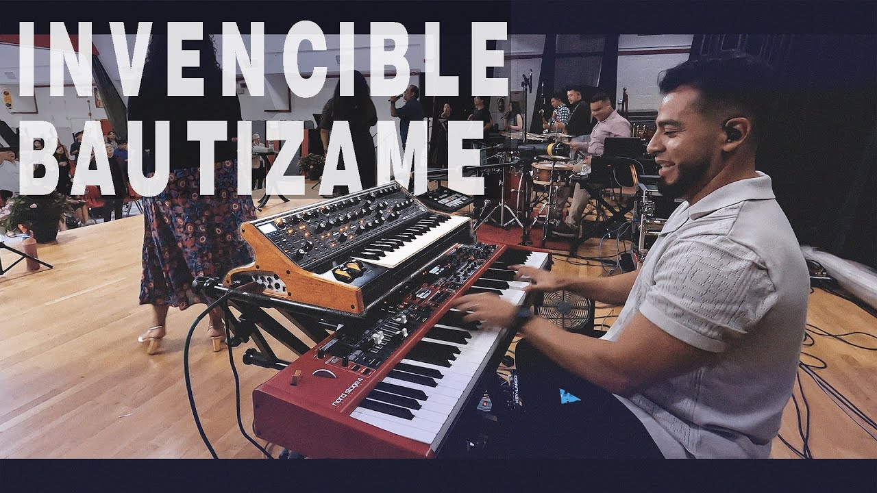Invencible - Bautizame [MSM] Piano CAM - Moog Sub37