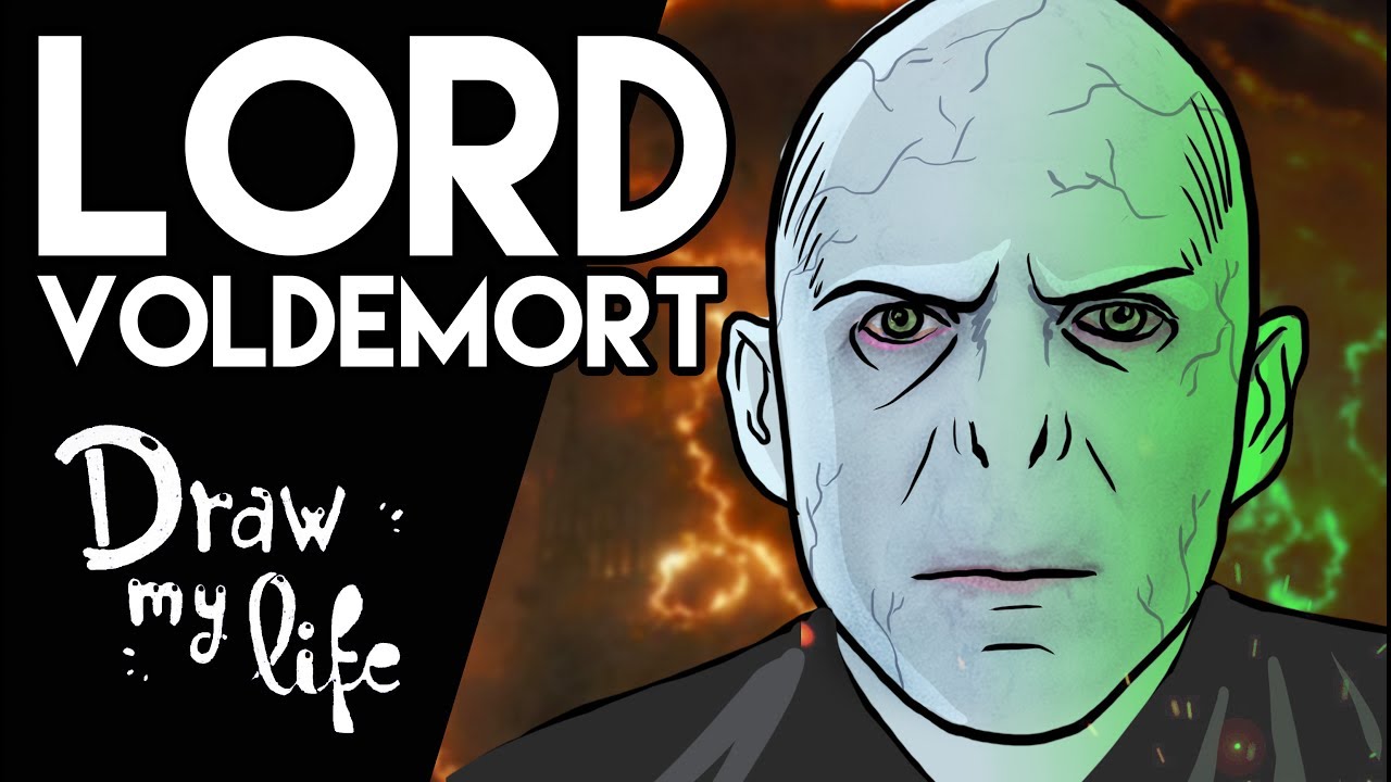 La HISTORIA de VOLDEMORT | Draw My Life en Espa&ntilde;ol