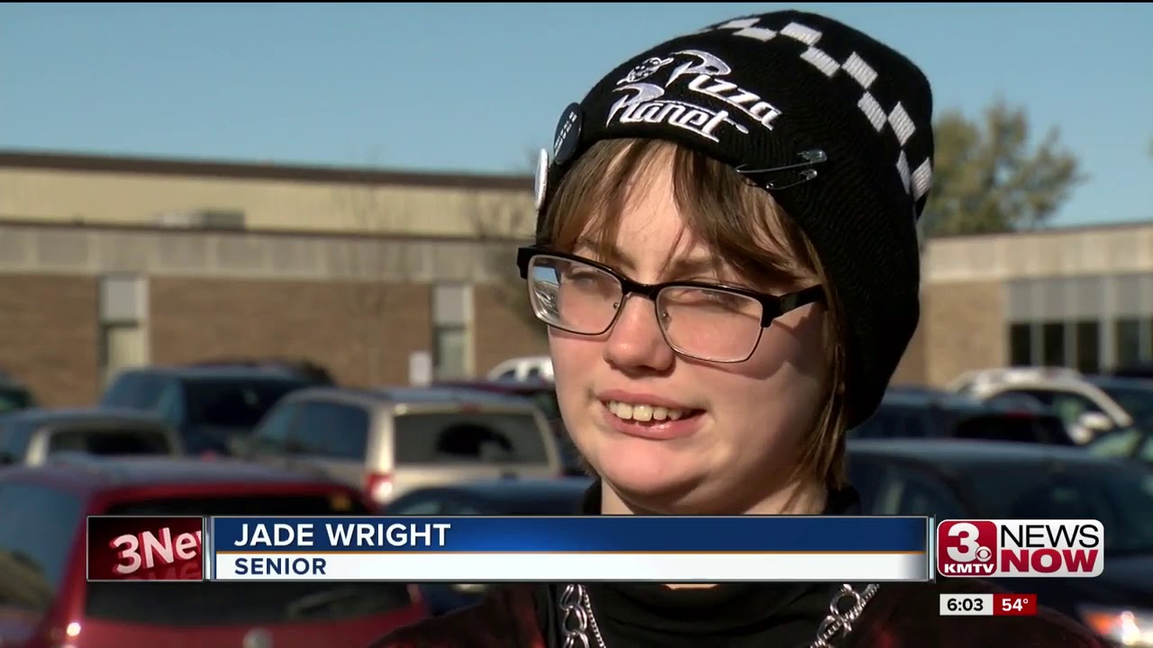 Denison High School students protest teacher's use of n-word