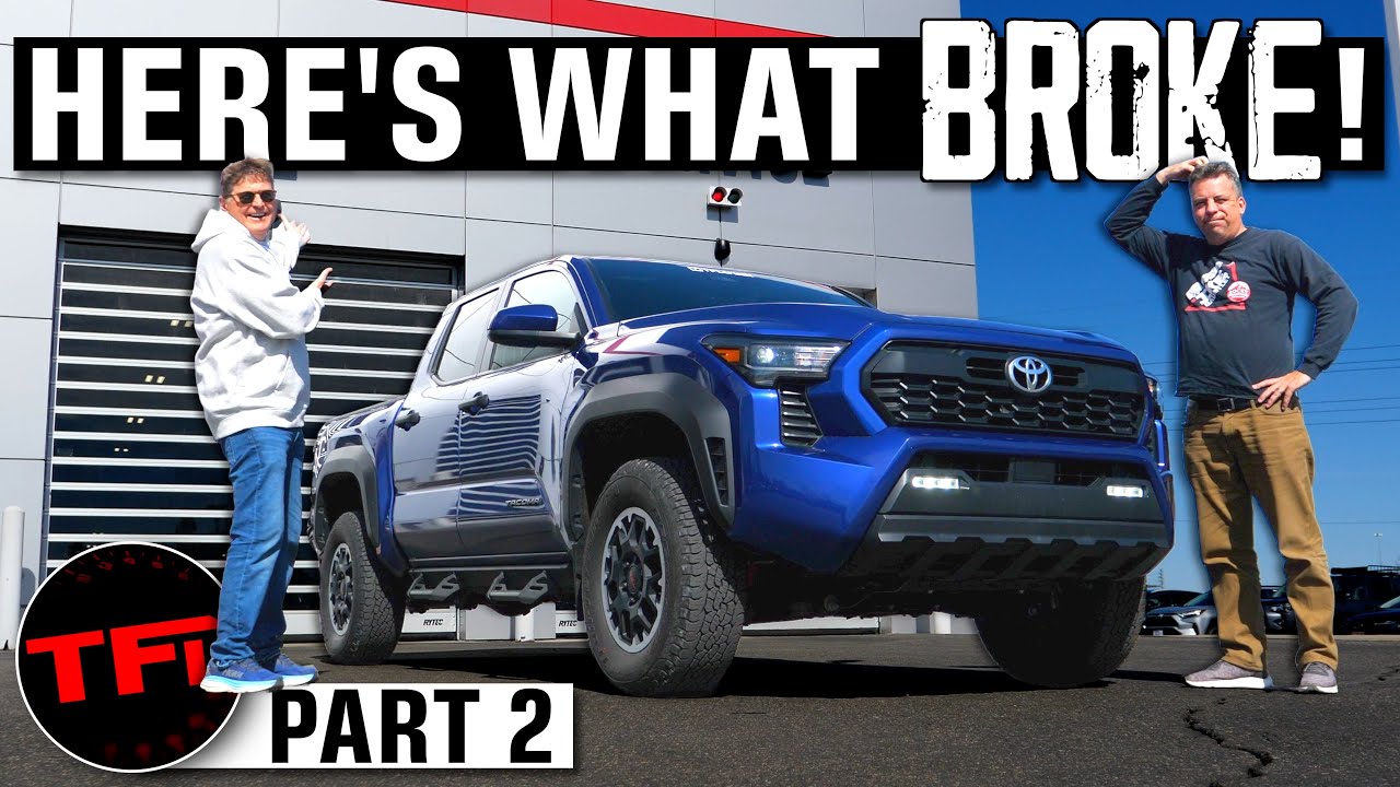 Here's What Broke on Our New Toyota Tacoma When We Took It Off-Road!