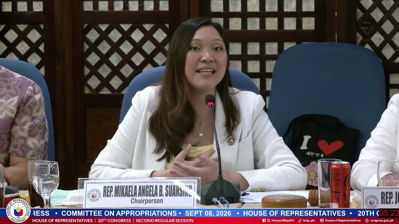 COMMITTEE ON APPROPRIATIONS BUDGET - BRIEFING/HEARING OF THE FY 2027 PROPOSED BUDGET (DSWD)