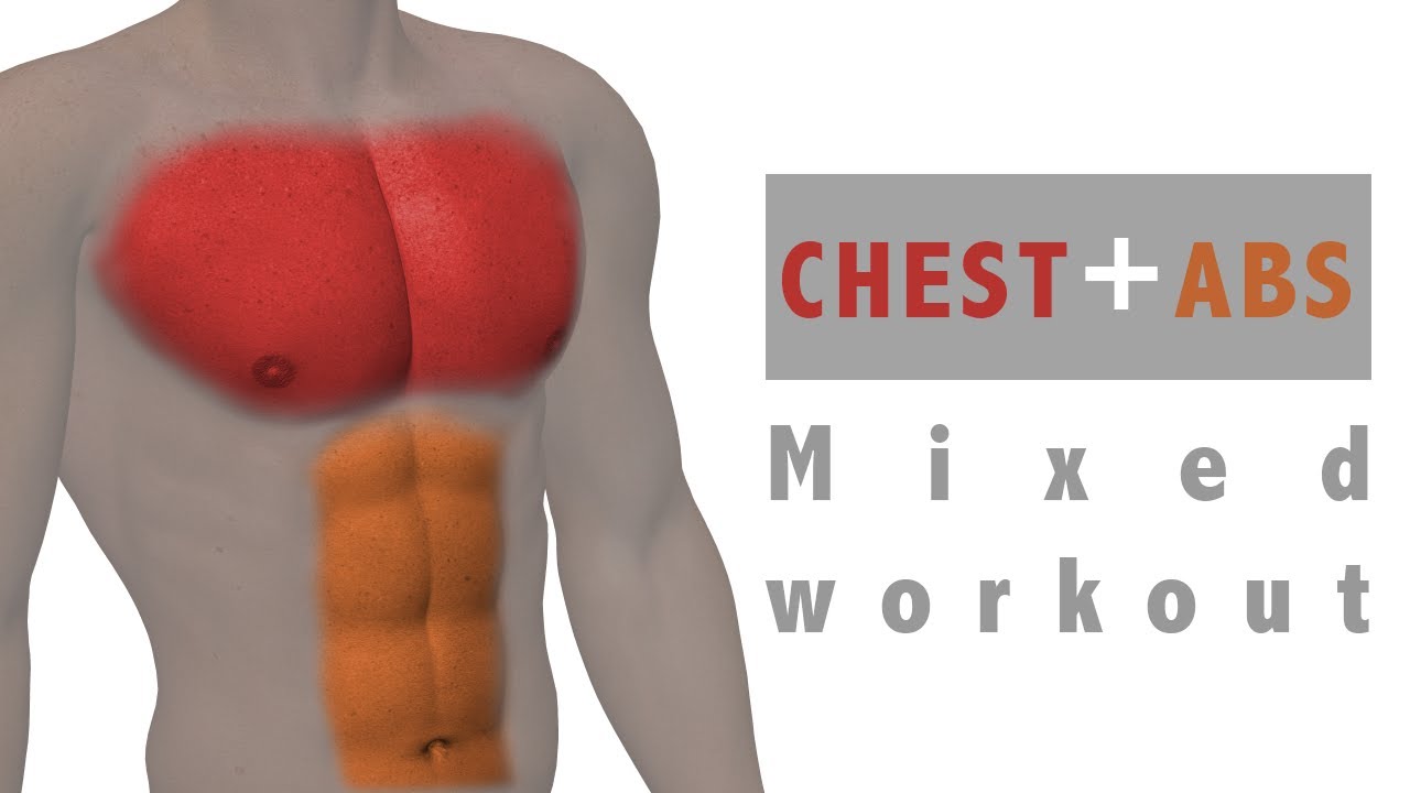 Allenamento MIX: Pettorali+Addominali - No Music