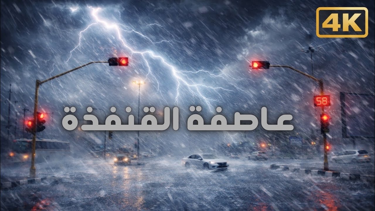 امطار القنفذه الغزيره 