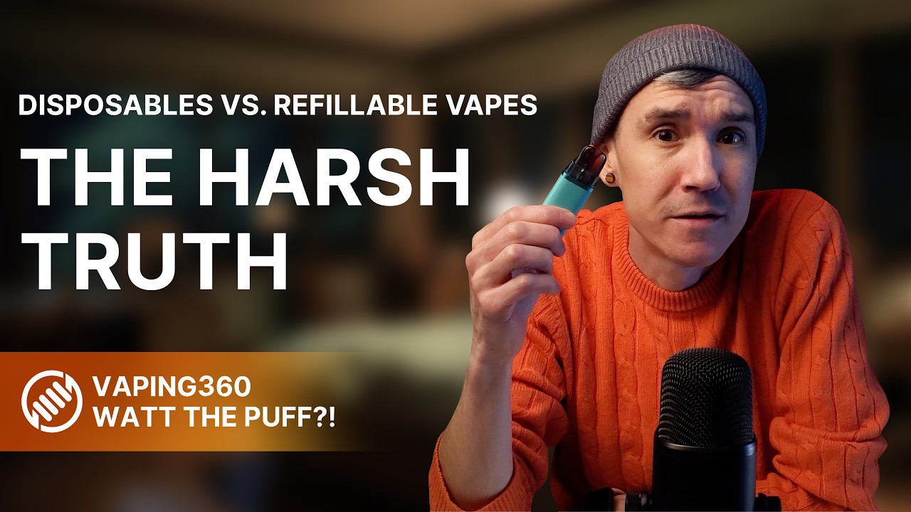 The Harsh Truth: Disposables vs. Refillable Vapes | Vaping360 - Watt The Puff?! EP.1