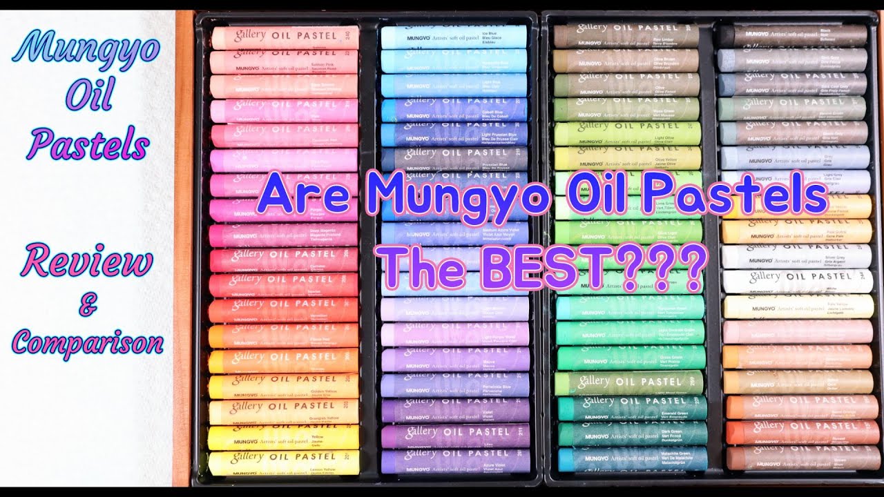 Mungyo Oil Pastels Review & Comparison with Lightwish and Mont Marte Oil Pastels - Which is Better?