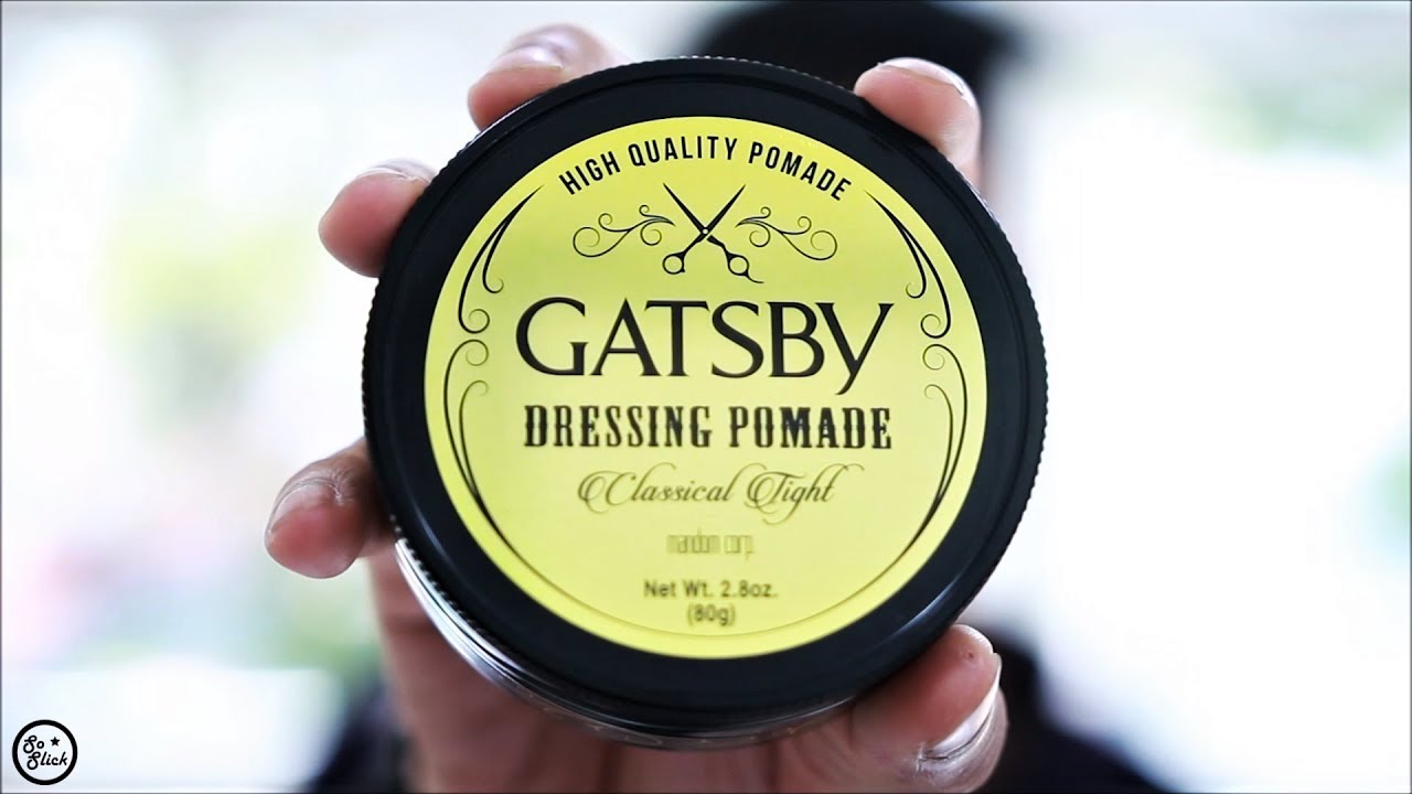 GATSBY Dressing Pomade Classical Tight | Review & Styling