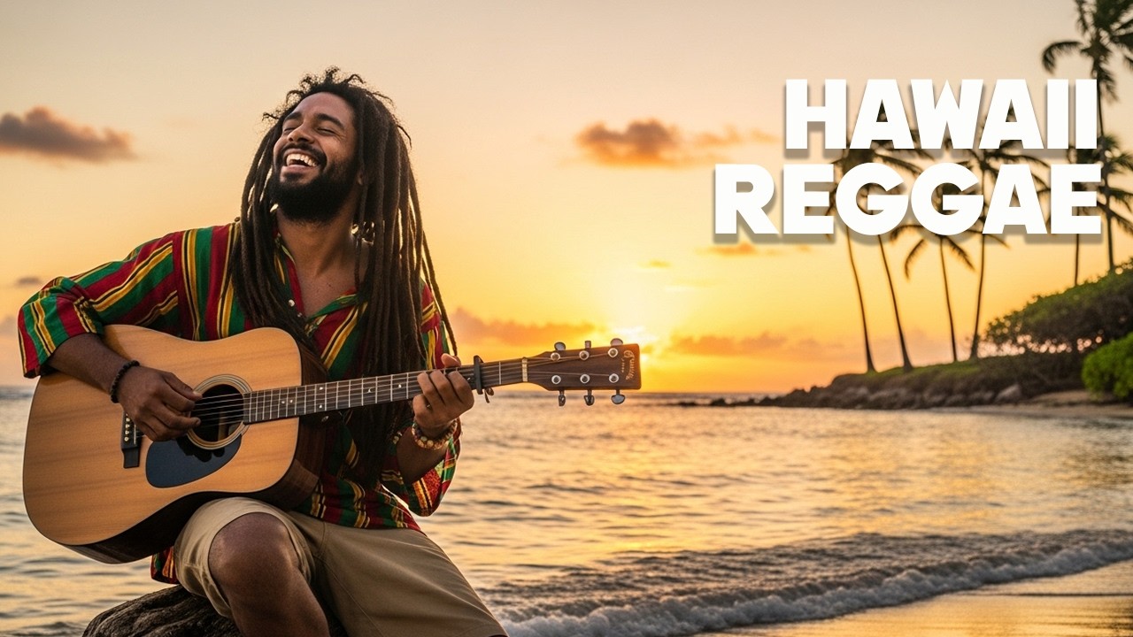🌺 Sunset Island Reggae – Smooth Tropical Beats for Peace & Fun 🏝️