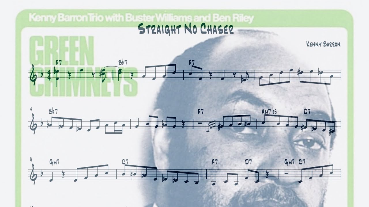 Kenny Barron - F Blues (Straight No Chaser) Transcription