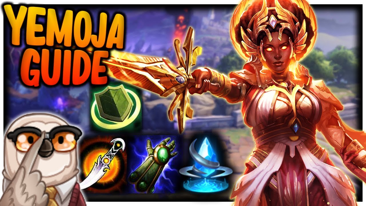YEMOJA GUIDE: EXTRA SUPER SECRET ABILITY SPAM! | Incon | Smite