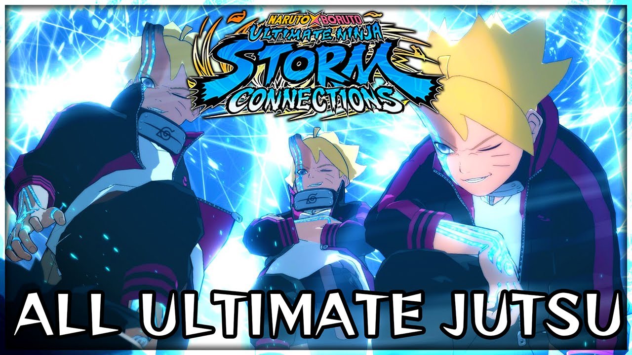 Naruto x Boruto Ultimate Ninja Storm Connections - All Ultimate Jutsus [w/ DLC Packs 1-5]