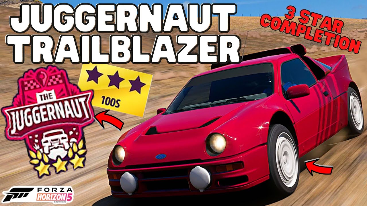 Forza Horizon 5 — JUGGERNAUT Trailblazer: как получить 3 звезды — ЛУЧШАЯ машина — САМЫЙ БЫСТРЫЙ м...