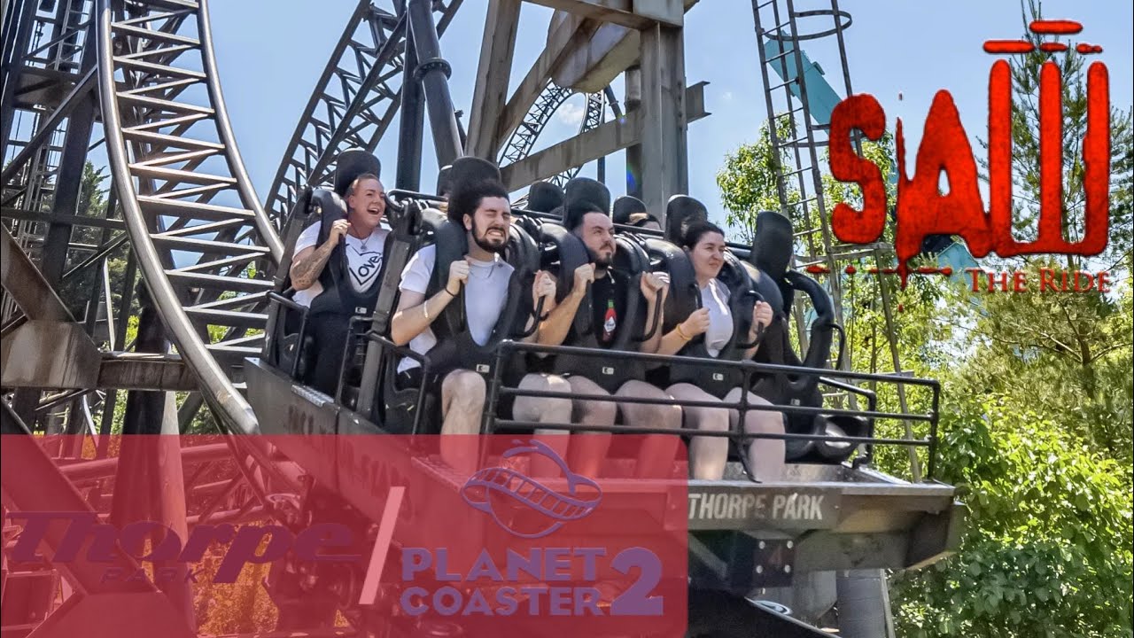 SAW: THE RIDE. PLANET COASTER 2 RECREATION