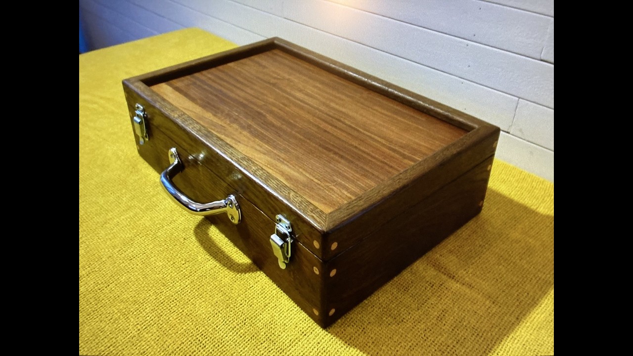 Handcrafted Wooden Case from Reclaimed Wood | Traditional Woodworking