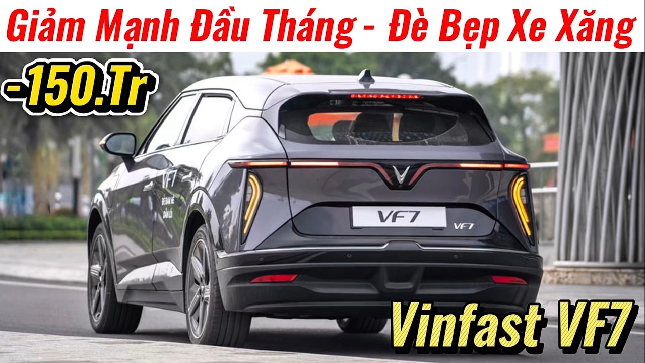 ✅Giá Khuyến Mại Vinfast VF7 Đầu Tháng Xả Gần 150Tr | Lăn Bánh Thay Thế Xe Xăng Rồi | Giá Xe Việt