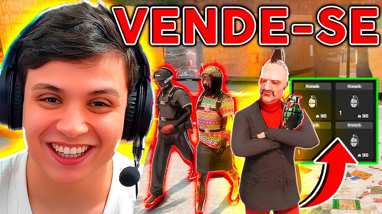 ENTREI NA FAVELA e VENDI BOMB@S no GTA RP 😱 (Paulinho&nbsp;o&nbsp;LOKO)