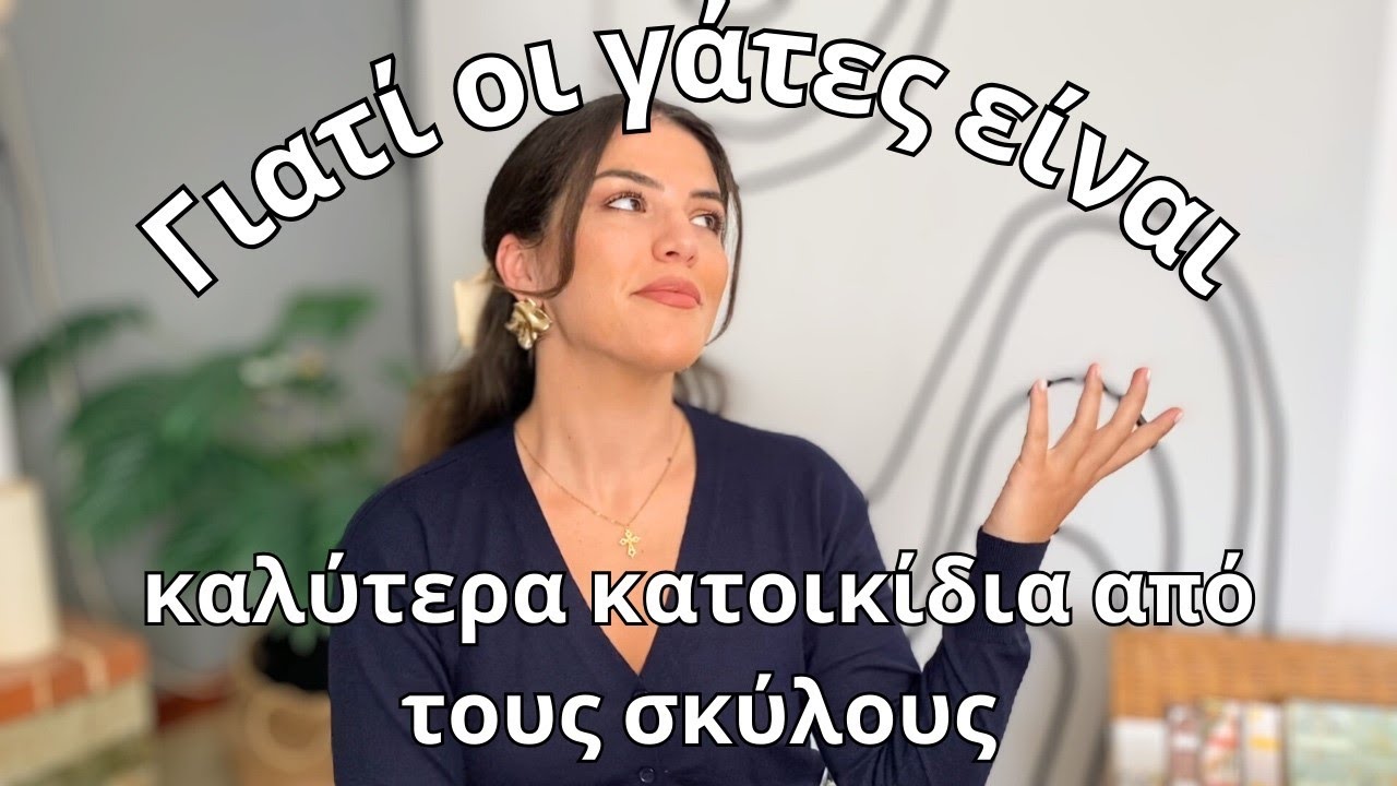 Γιατί οι γάτες είναι καλύτερα κατοικίδια από τους σκύλους (I said what I said!)