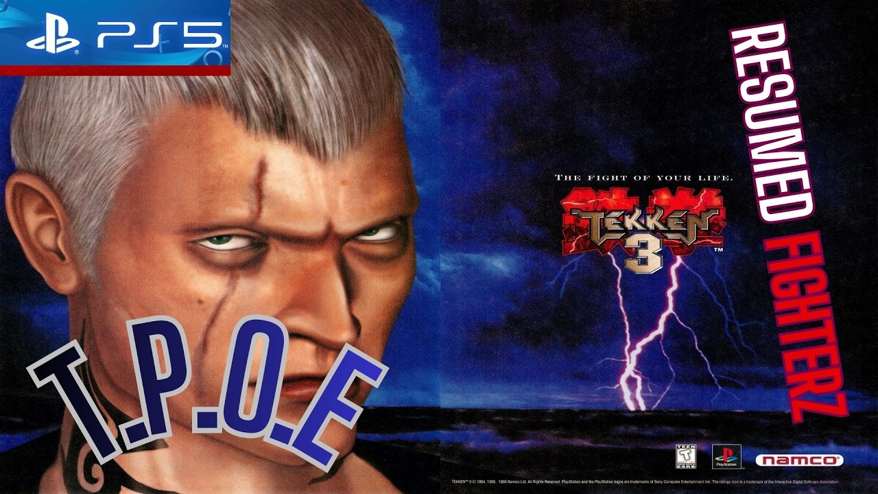 Tekken 3 💯🙏✌️ ::: Hard Core Gamer | Etzibear.PS5