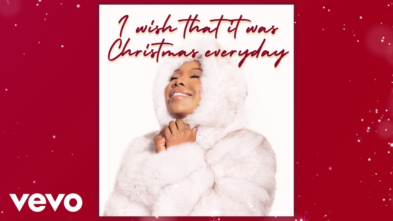 Brandy - Christmas Everyday (Lyric Video)