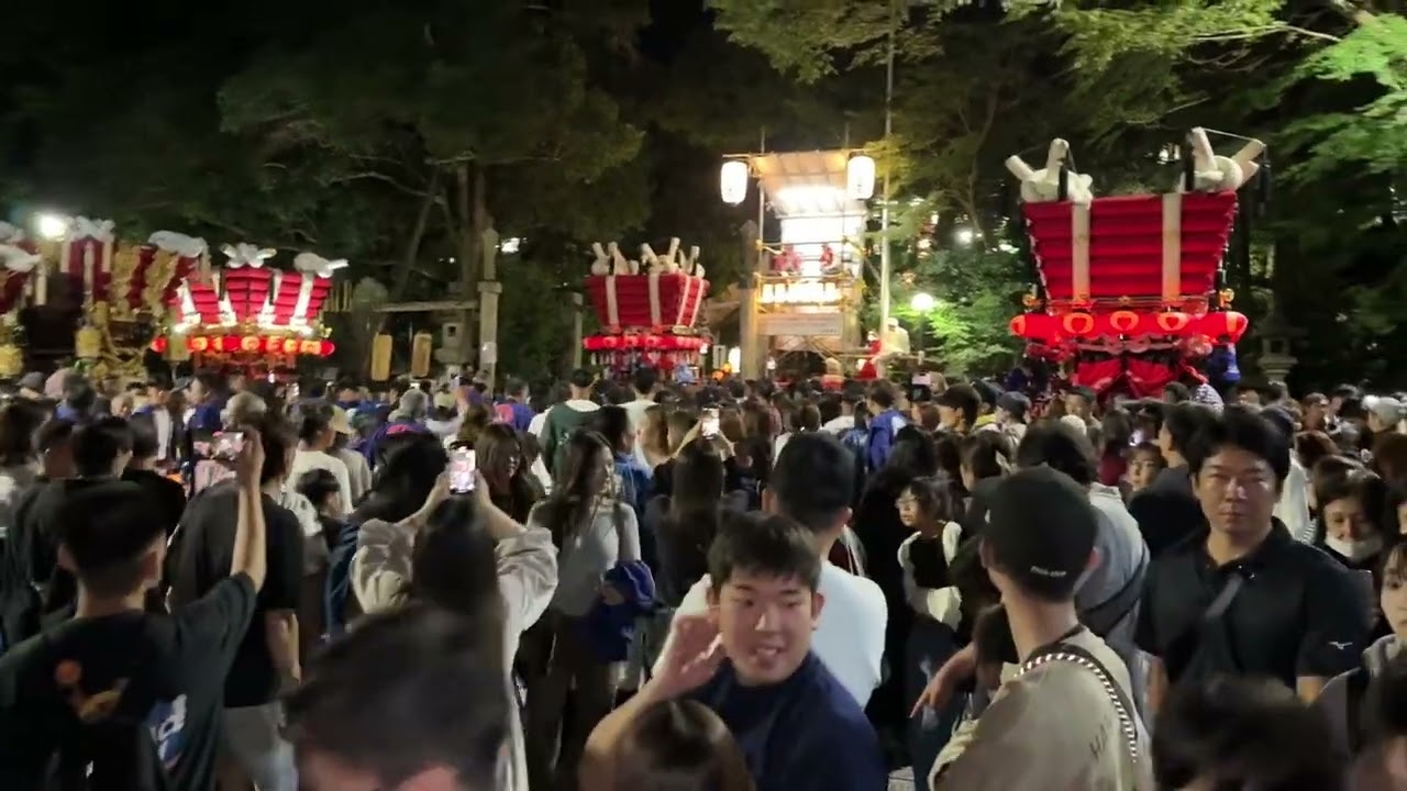 2024年 四條太鼓台 中垣～宮出(10月12日)