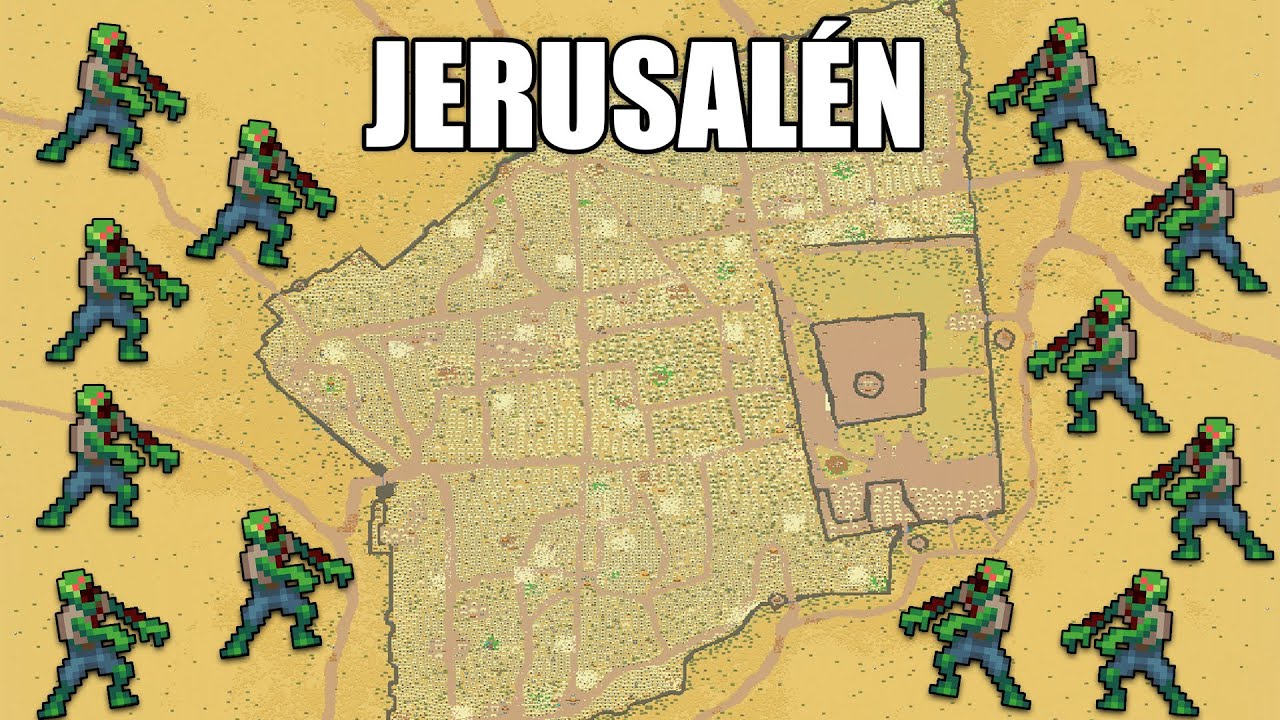 Hice un Apocalipsis Zombie en JERUSALÉN...