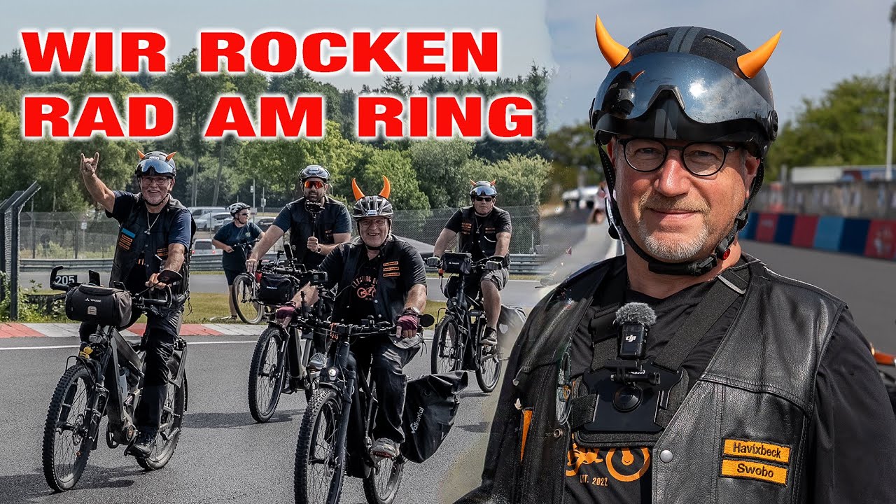 Laut 🔥Leidenschaftlich 🔥 Legendär 🤘 E-Bike Rocker in der grünen Hölle  |  Rad am Ring 2025