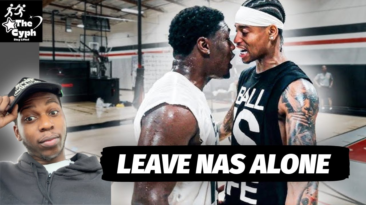 LEAVE NAS ALONE  | The Cyph Reacts to Ball Is Life 1v1 (Nasir Core vs Beno)