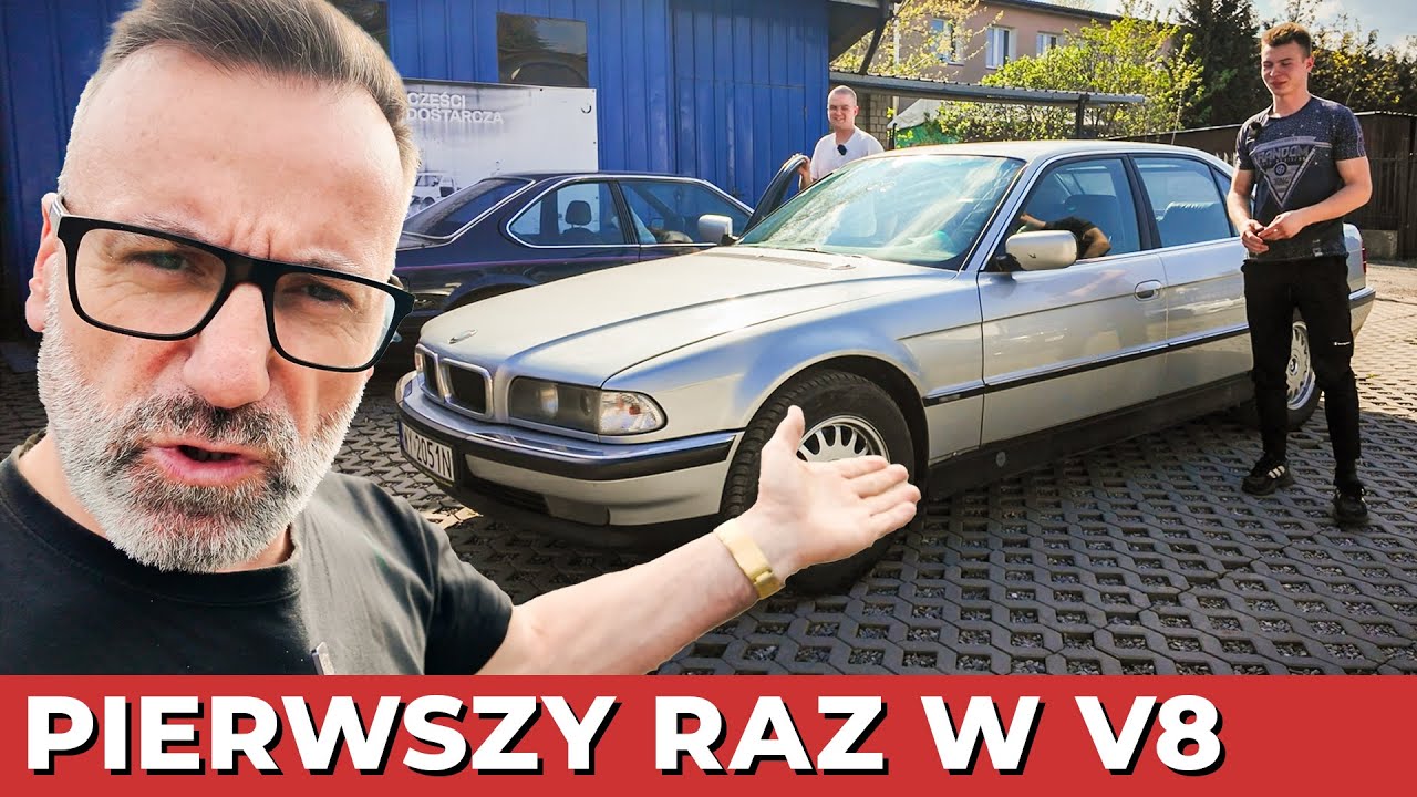 Siódemka Kamila – Adrian i Norbert testują legendarne BMW E38 z V8