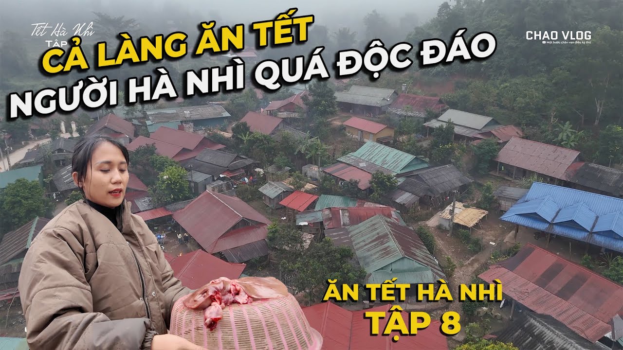 Cả L&agrave;ng Ăn Tết Lợn K&ecirc;u Eng &Eacute;c Qu&aacute; Trời M&oacute;n Ăn Ngon B&agrave; Con H&agrave; Nh&igrave; Nậm Khum Nhiều Nghi Lễ Lạ lắm..!!!