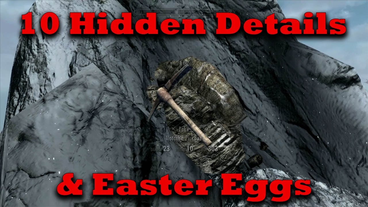 Skyrim - 10 Hidden Secrets and Easter Eggs
