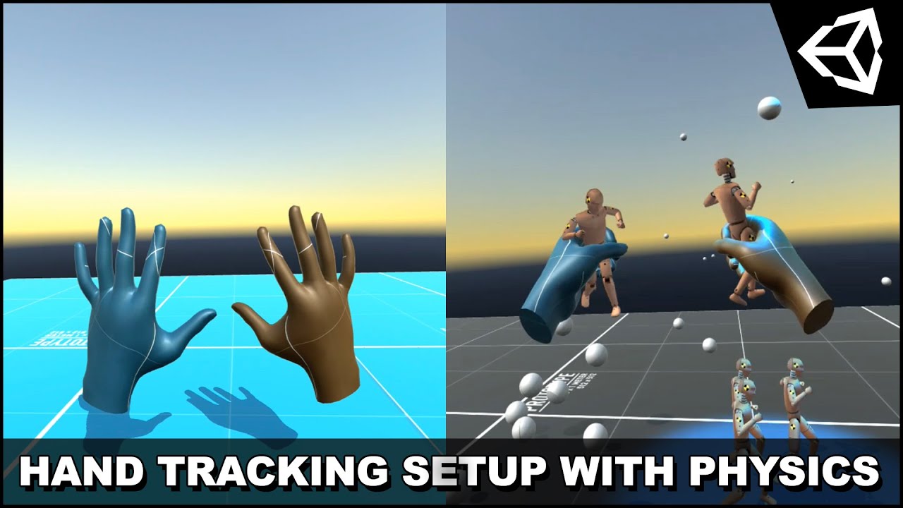 Unity3d Oculus Quest Hand Tracking Setup With Physics