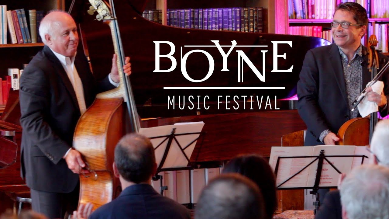 Rossini Duetto, movement III Alegro. William Butt cello and Christopher Laurence double bass