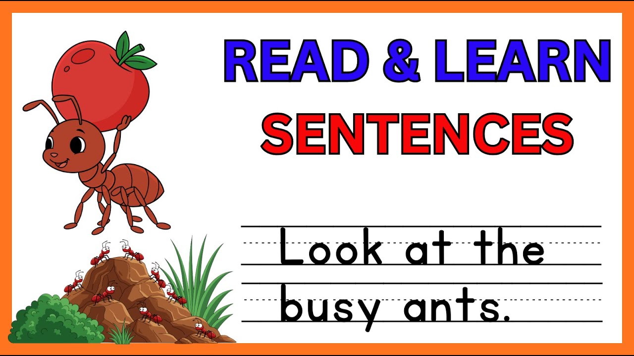 Kids Read & Learn -- Fun Fact Sentences: Read, Discover, Enjoy! -- Part 5 --- Vocabulary