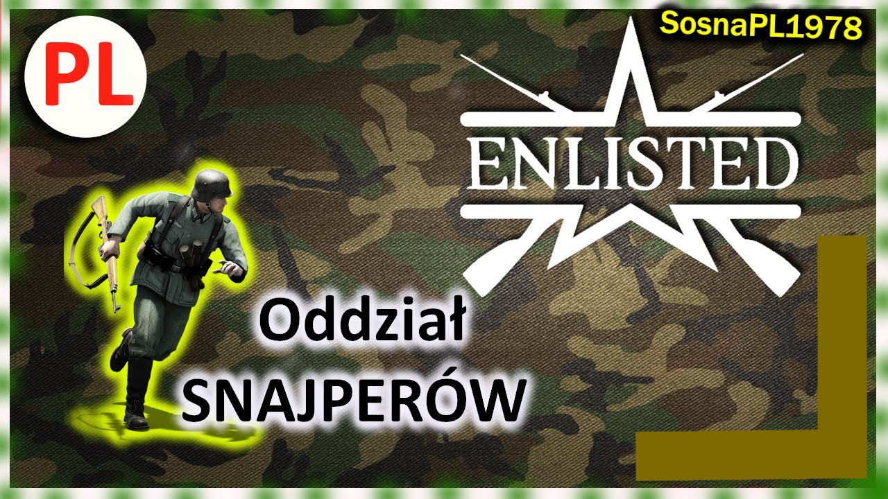 Enlisted - CO LEPSZE - SNAJPERZY CZY CZOŁG? &ndash; Niemieckie Zwycięstwo | Bitwa o wieś | Gameplay PL