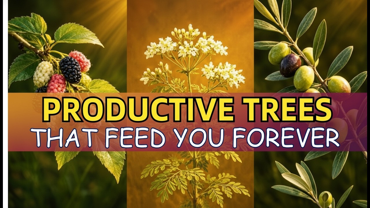 20 Productive Trees That Will Feed You Forever!