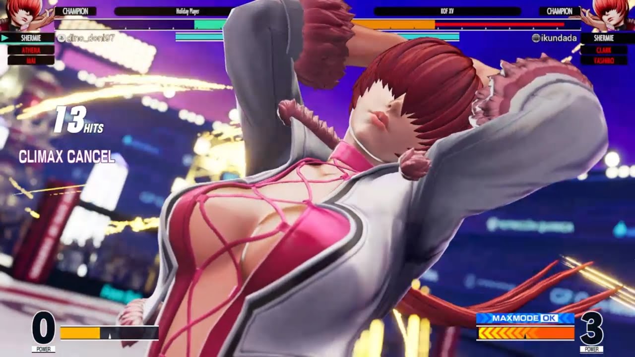 Athena Mai Shermie (Ranked Match | Crossplay) 05072301 - KOF XV