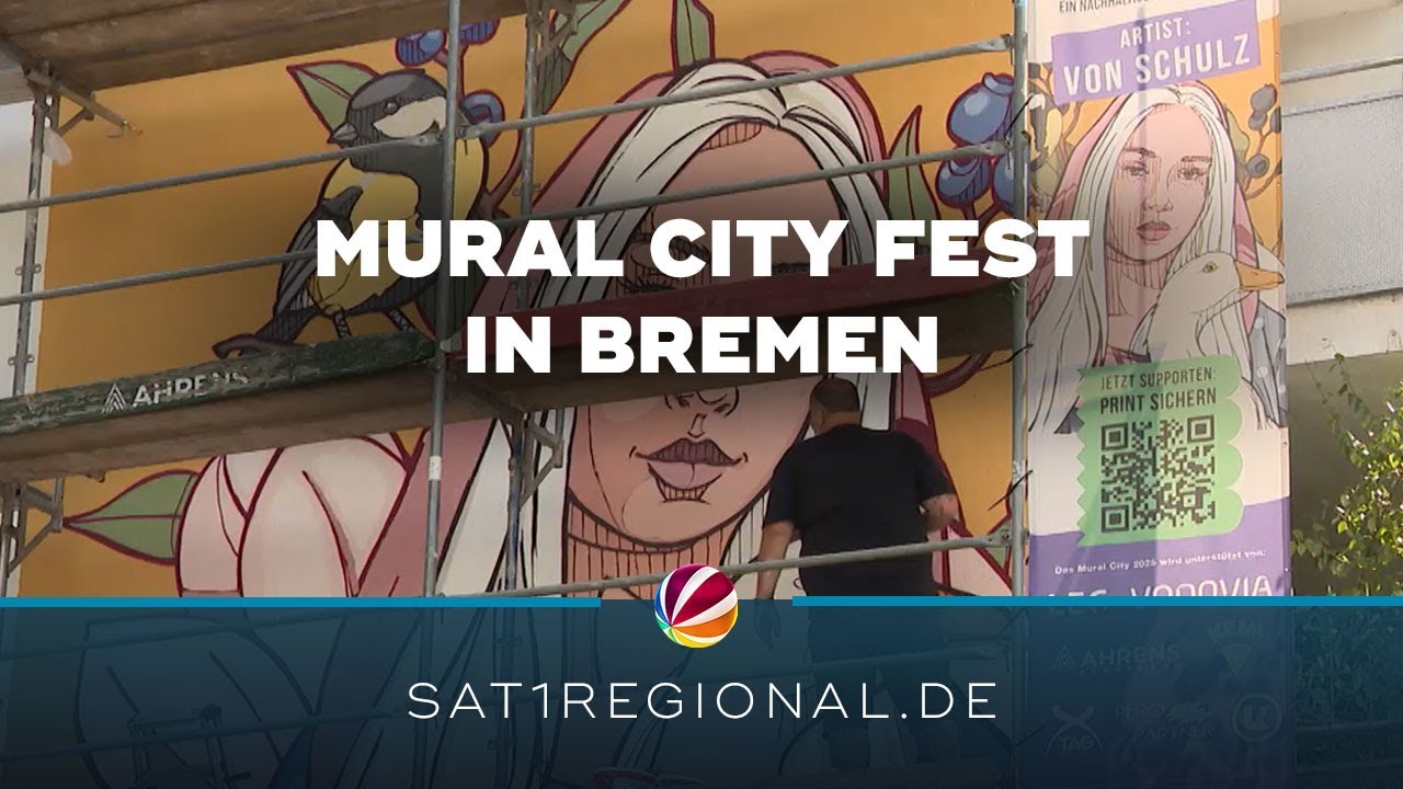 Mural City Fest 2025: Kunstwerke an Bremer Häuserfassaden
