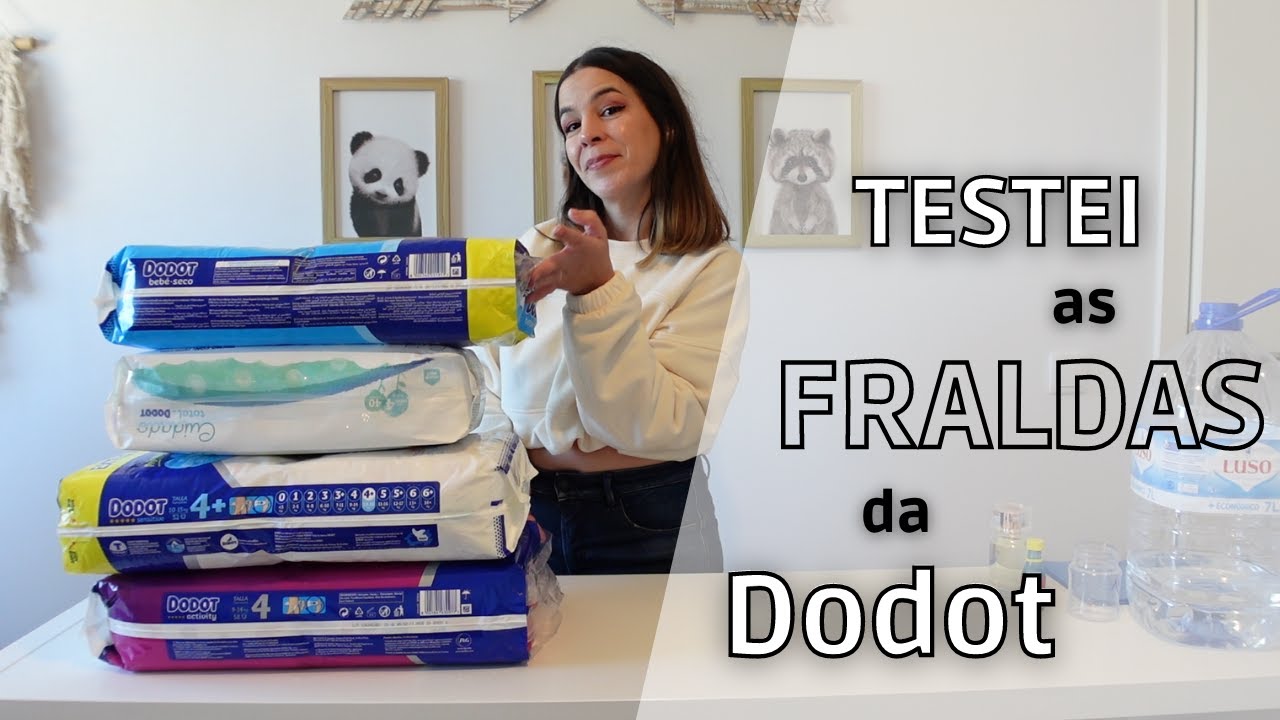 Testei as Fraldas da Dodot - São todas iguais? Serão assim tão boas?