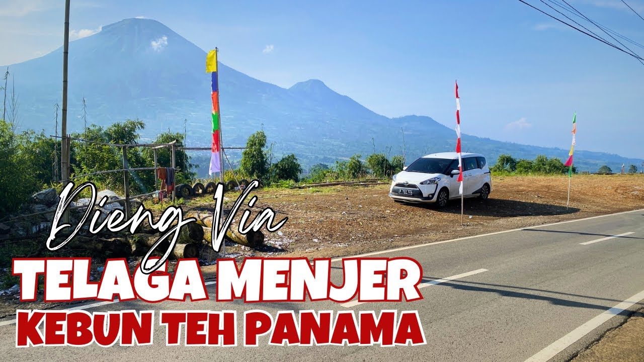 Pernah lewat sini..❓Jalur wisata dieng tanpa lewat TPR dieng lewatnya telaga menjer & kbn teh panama