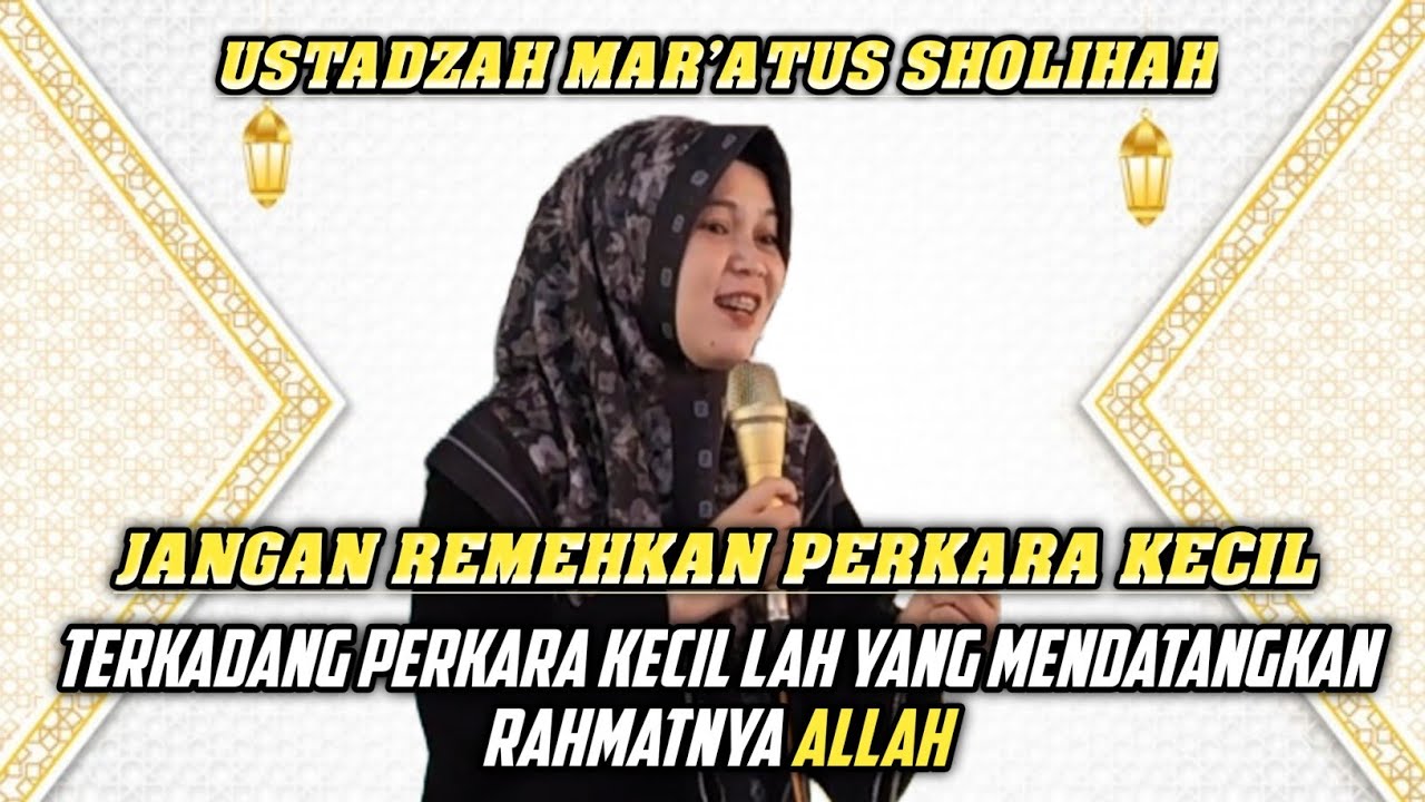 PENGAJIAN TERBARU SPESIAL BULAN RAJAB - USTADZAH MAR'ATUS SHOLIHAH