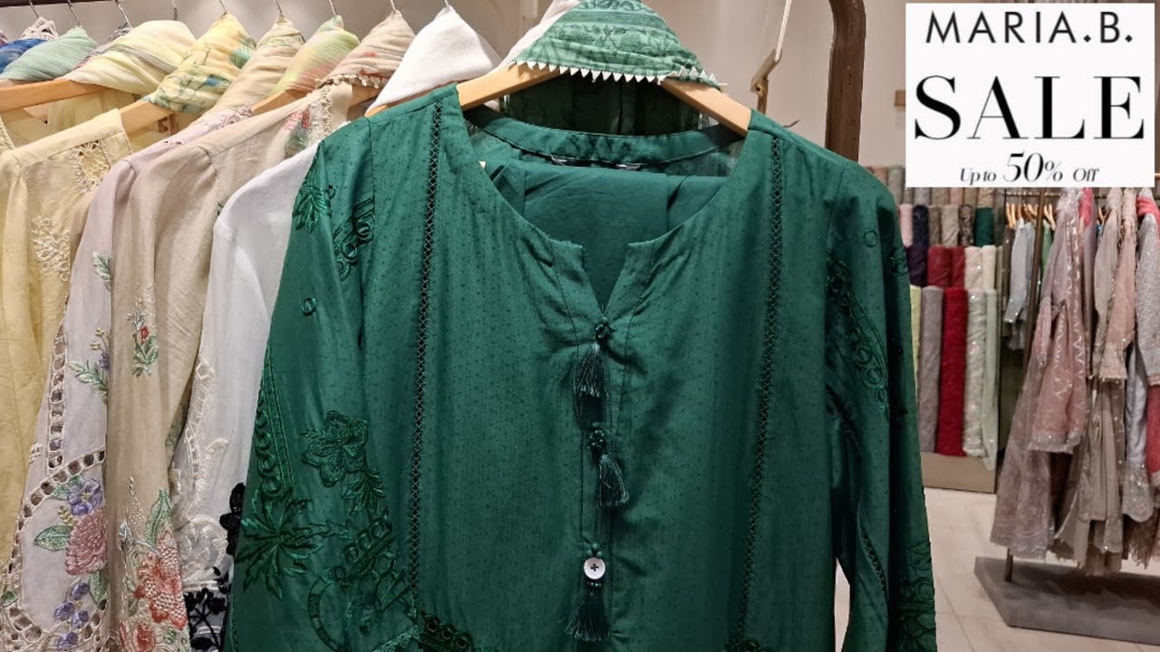 Maria.B Sale 2026 &hearts;️ Maria B Basics Collection &hearts;️ Maria B Eid Collection