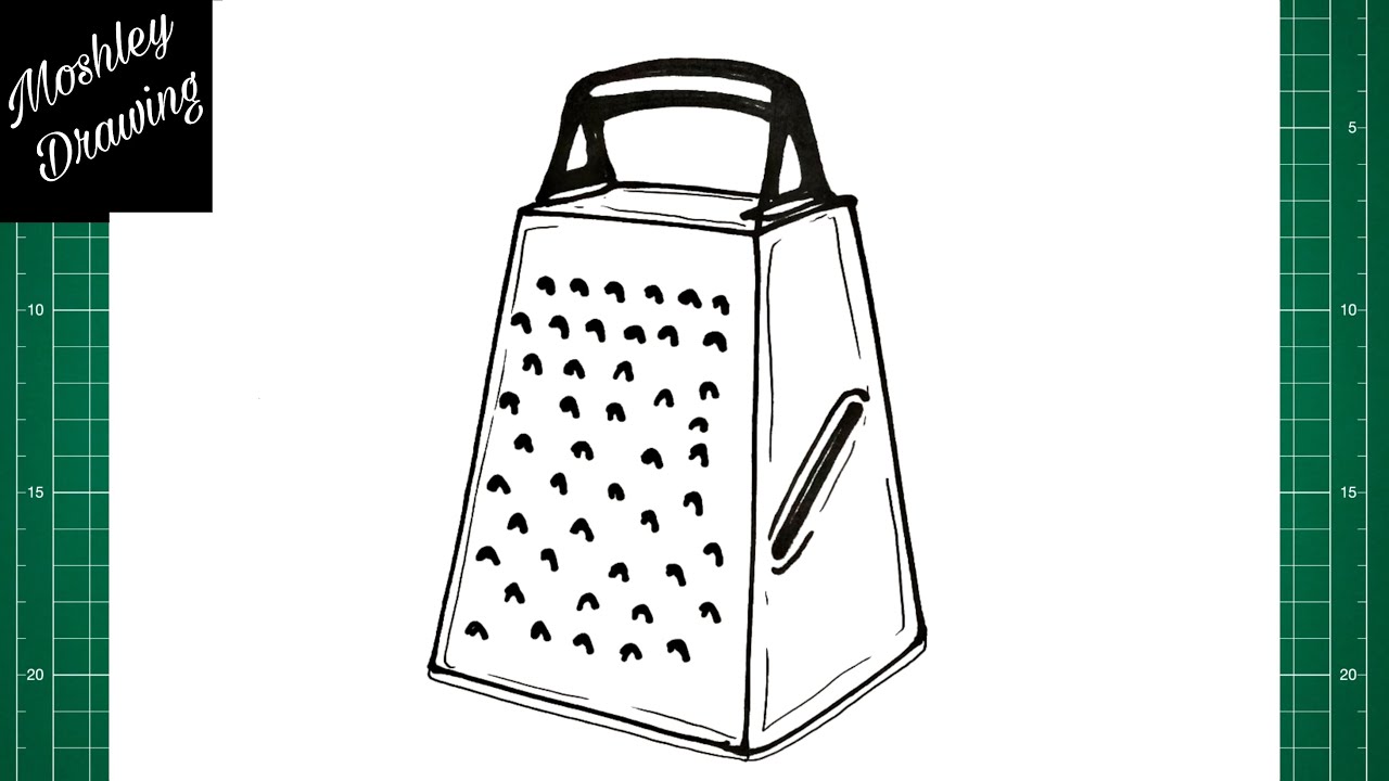 How to Draw a Grater