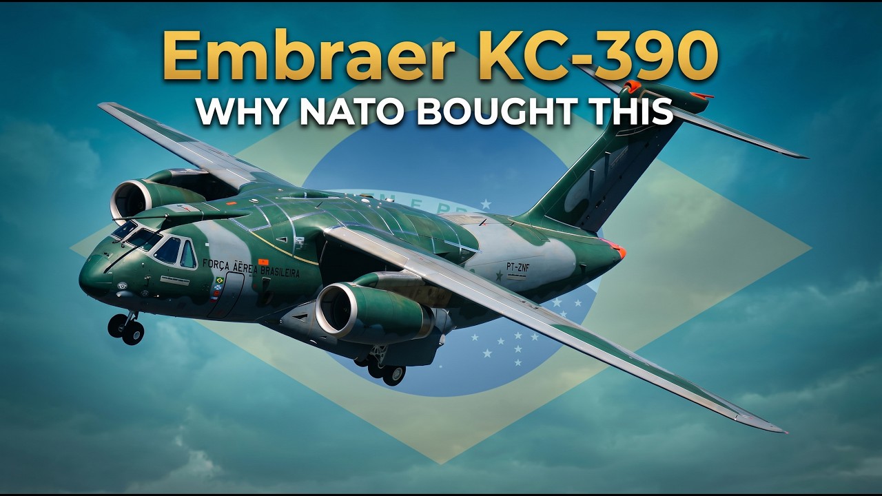 Конец эпохи C-130? Почему НАТО закупает вместо них бразильские KC-390!
