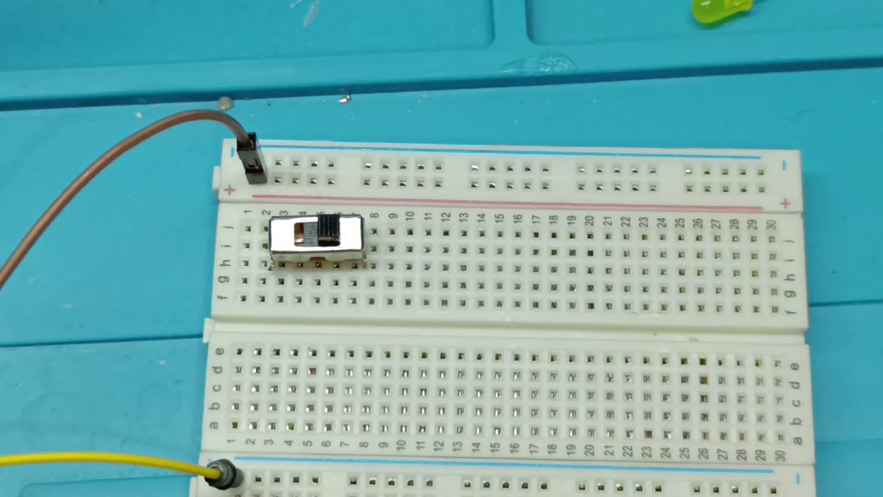 BREADBOARD KULLANIMI-4 (BREADBOARD ANAHTAR UYGULAMASI)