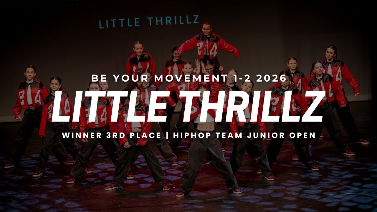 Little Thrillz | 3rd place | Hiphop Team Junior OPEN | BYM 1-2-2026 Oosterhout