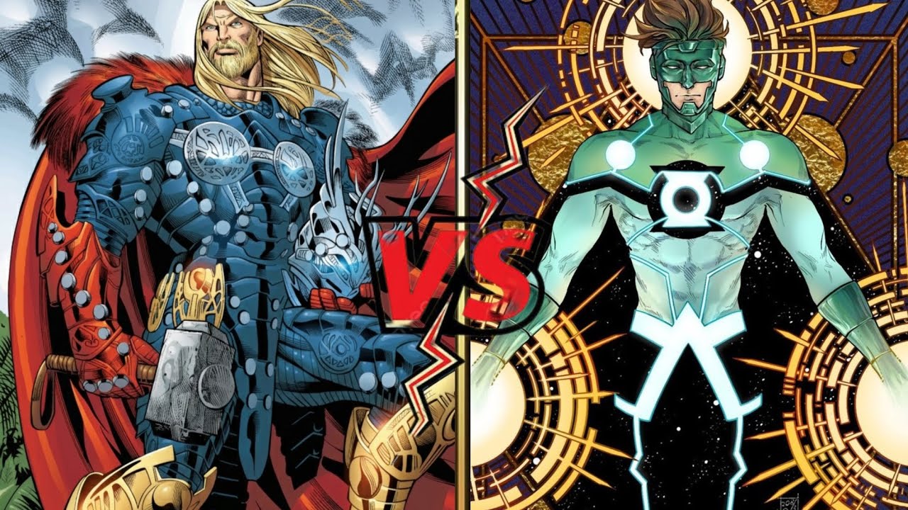 Rune King Thor vs Hal Jordan God of Light 